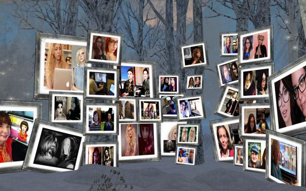 Second Life / Real Life Avatar Diptychs