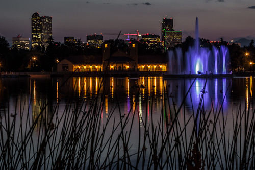 Denver City Park Night