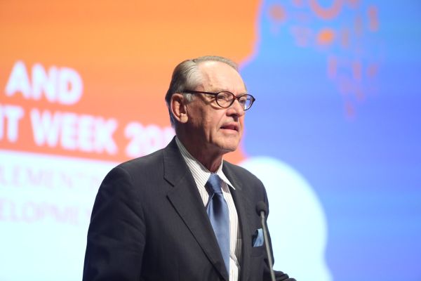 United Nations Deputy Secretary-General Jan Eliasson delivered a keynote address at the opening session of the Law, Justice and Development Week 2014