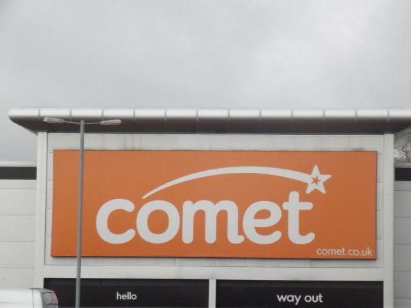 Comet - Shirley, Solihull - sign