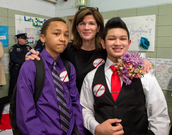 First Lady O'Malley Address Armistead Gardens Students on Bullying
