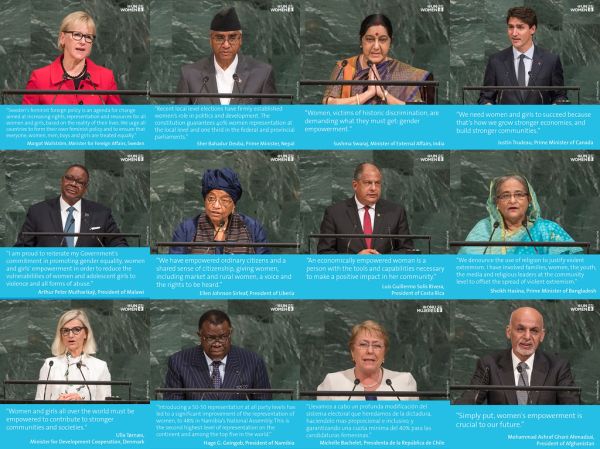 GA72 - Global Leaders Address Gender Equality
