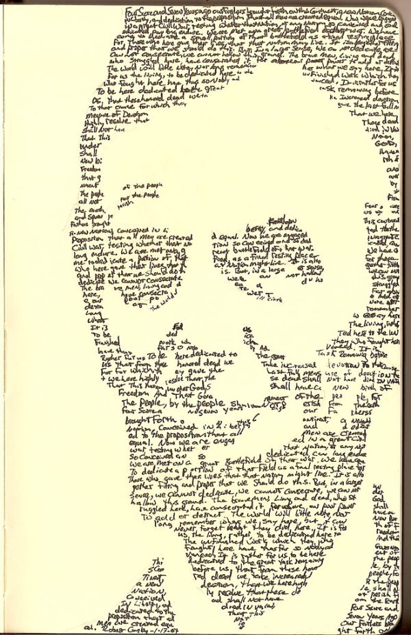 Lincoln : Gettysburg Address text