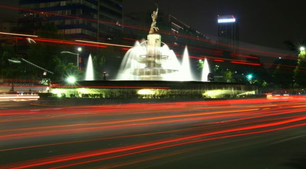 Mexico City - Diana Fountain near El Ángel de la Independencia