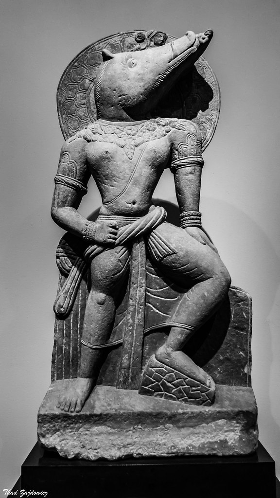 Vishnu as the Boar Avatar