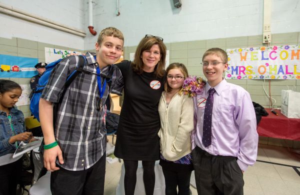 First Lady O'Malley Address Armistead Gardens Students on Bullying
