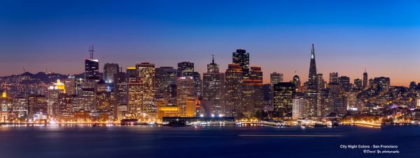 City Night Colors - San Francisco
