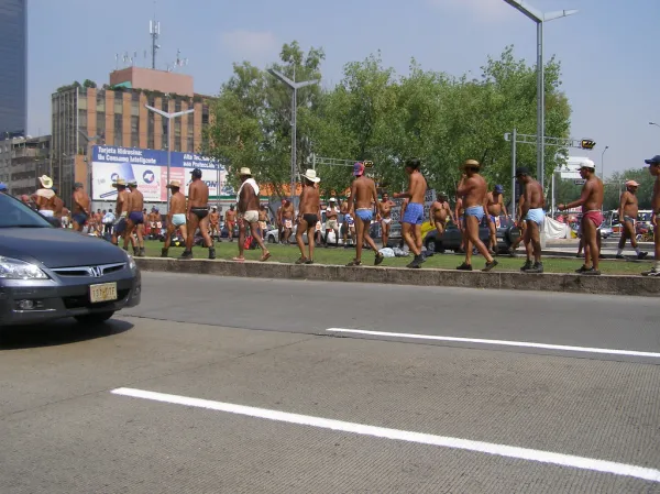 Protest in Mexico City