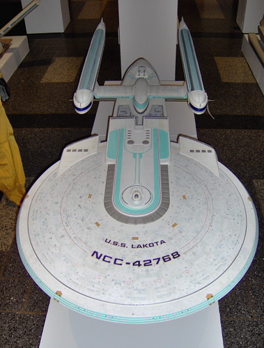 Star Trek Ship Model: Excelsior Class Model of USS Lakota