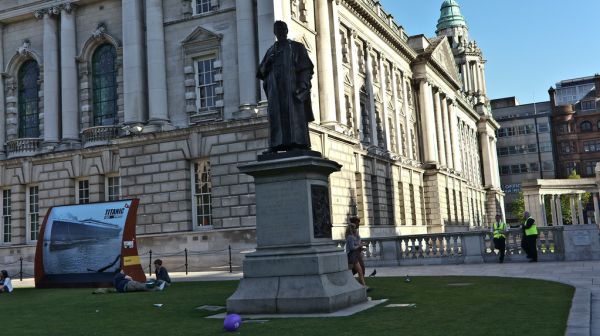 Belfast City Hall Has Lots Of Statues And Memorials