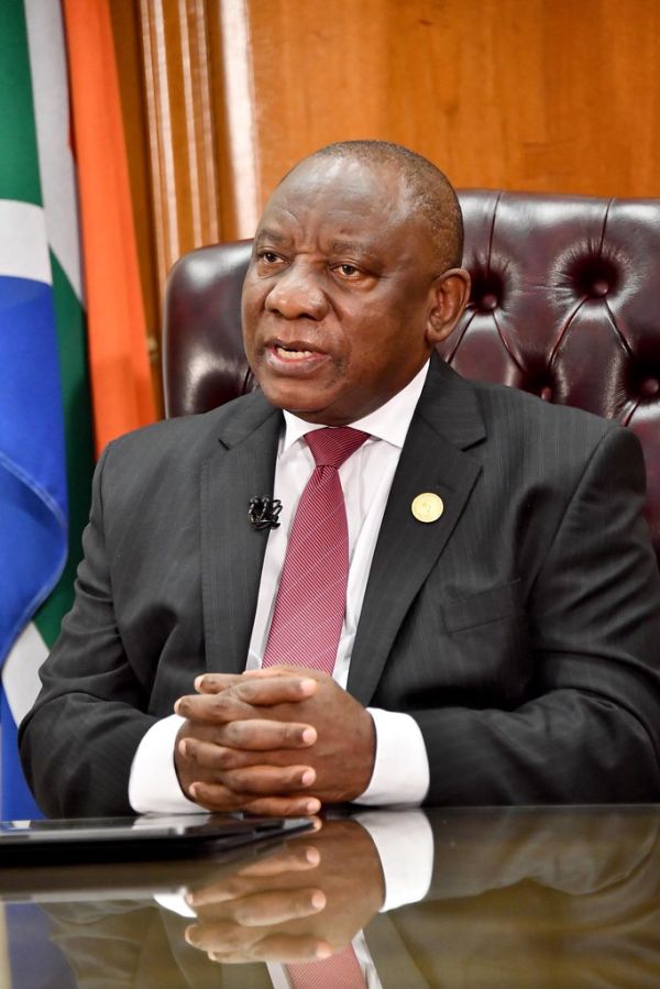 President Cyril Ramaphosa addresses nation on developments in South Africa’s risk-adjusted strategy to manage the spread of Coronavirus COVID-19