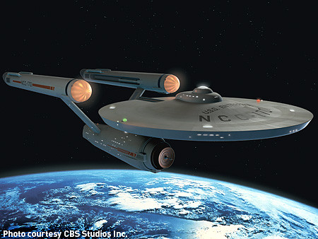 New CGI version of Star Trek's USS Enterprise