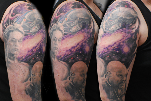 Star Trek Sleeve in progress