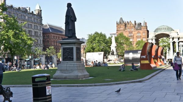Belfast City Hall Has Lots Of Statues And Memorials