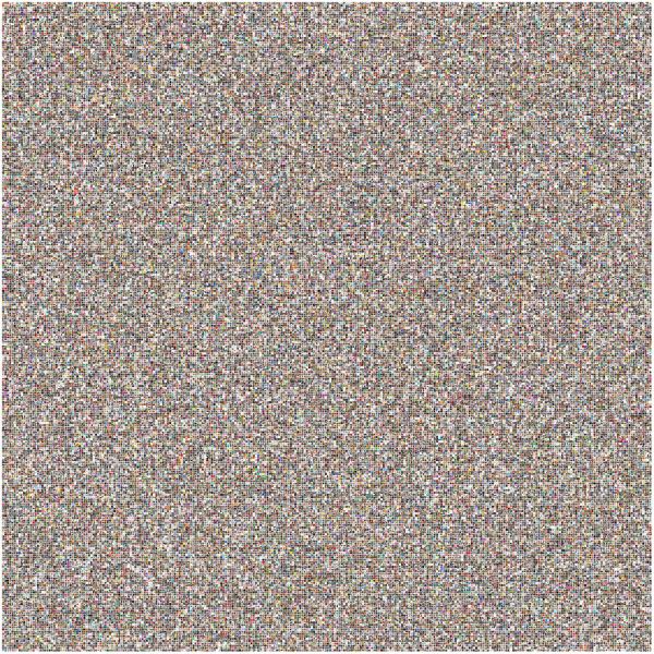 Etsy Visualization: All Etsy Members with Avatars October 2007