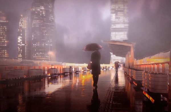 City Night Rains (Explored)