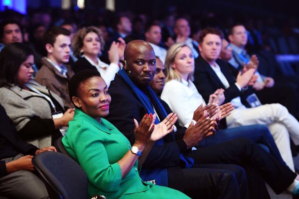 Deputy Minister Pinky Kekana addresses the 3rd Annual #IBMTHINK Summit