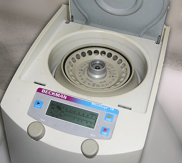 Beckman Microfuge 18 laboratory benchtop centrifuge