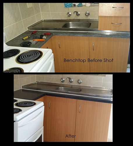 Benchtop Before After
