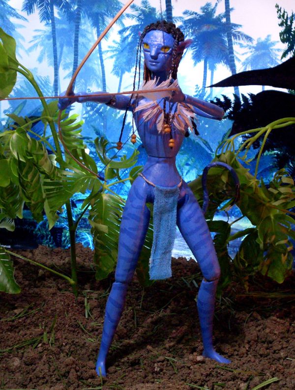 Customized Avatar (Neytiri) Doll - Full Body Shot