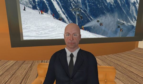 Second Life Avatar of Klaus Schwab
