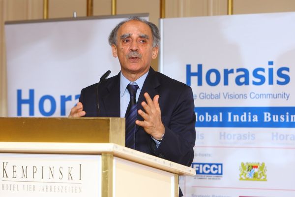 Arun Shourie, Former Minister of Disinvestment, addressing participants