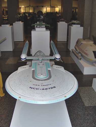 Star Trek Ship Model: Excelsior Class Model of USS Lakota