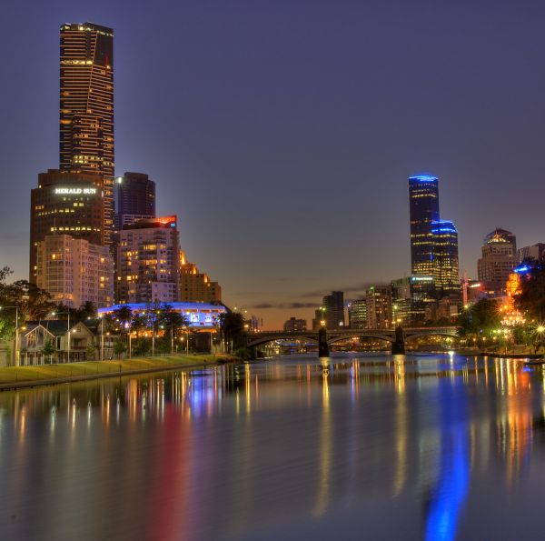 Melbourne City by the Yarra