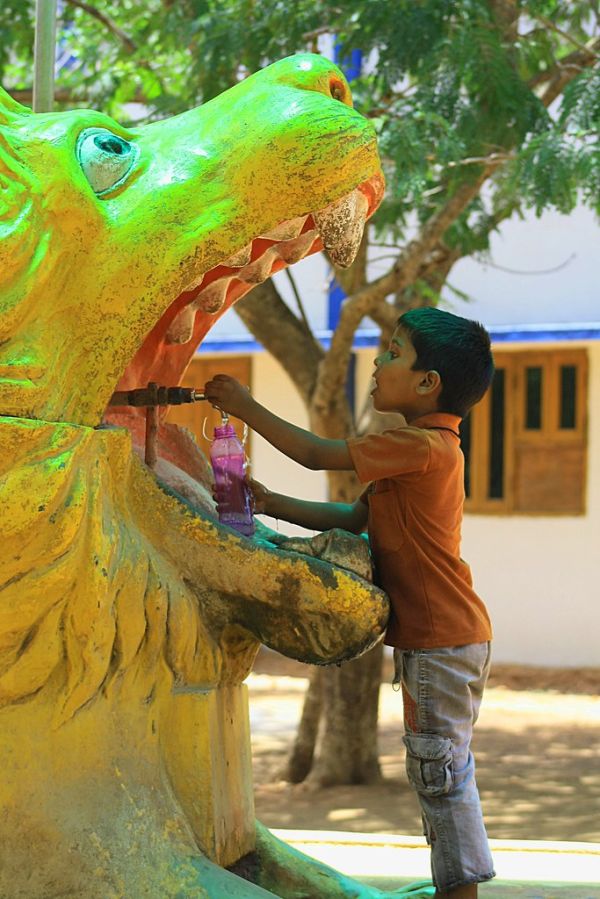 I can also roar, Mr.Lion!!!