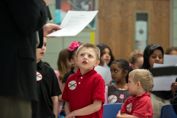 First Lady O'Malley Address Armistead Gardens Students on Bullying