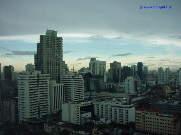 Bangkok City in the evening, Thailand - 2900