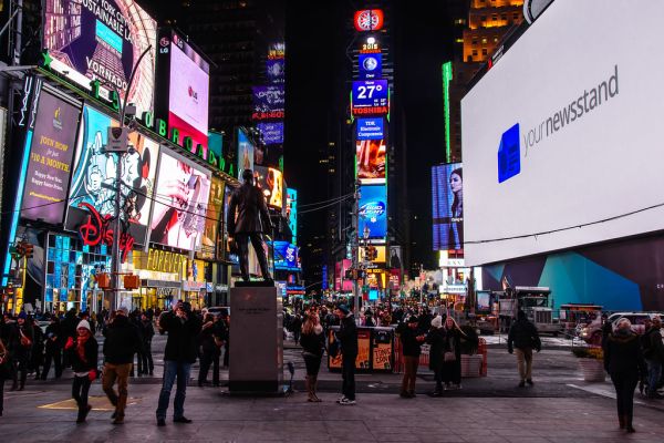 the heart of the city that never sleeps