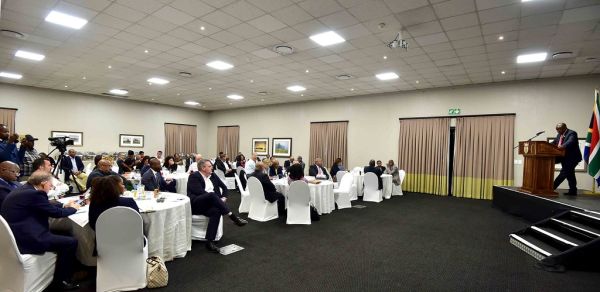President Cyril Ramaphosa addresses Team SA ahead of Investment Conference