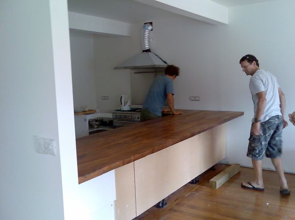 Benchtop and kitchen range