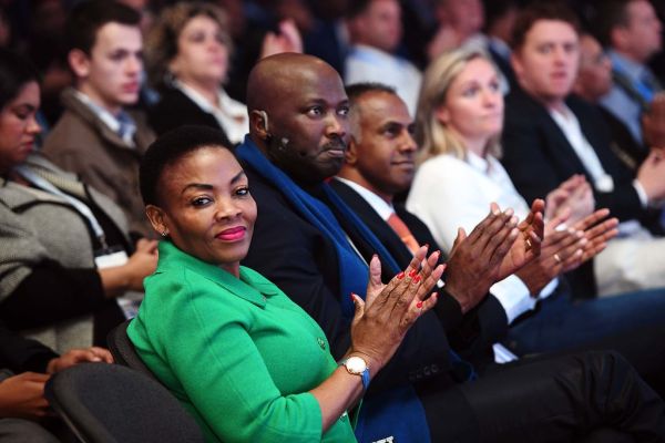 Deputy Minister Pinky Kekana addresses the 3rd Annual #IBMTHINK Summit