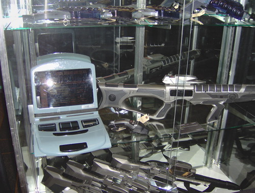 Star Trek Props: Sickbay Desktop Computer Display, Mark I Phaser Rifle