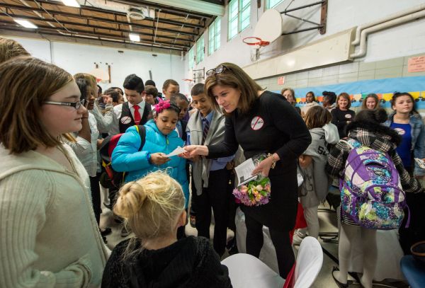 First Lady O'Malley Address Armistead Gardens Students on Bullying