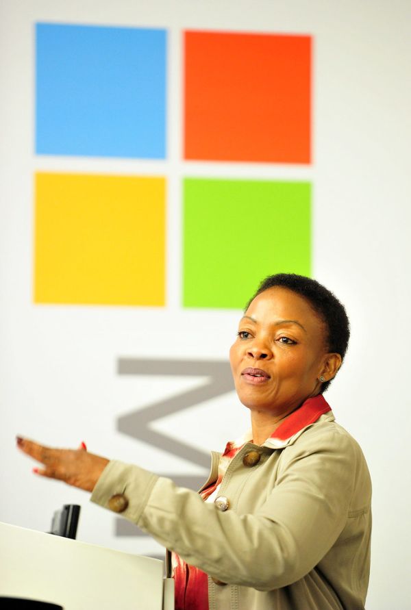 Deputy Minister Pinky Kekana addresses CEO Forum for Cybersecurity