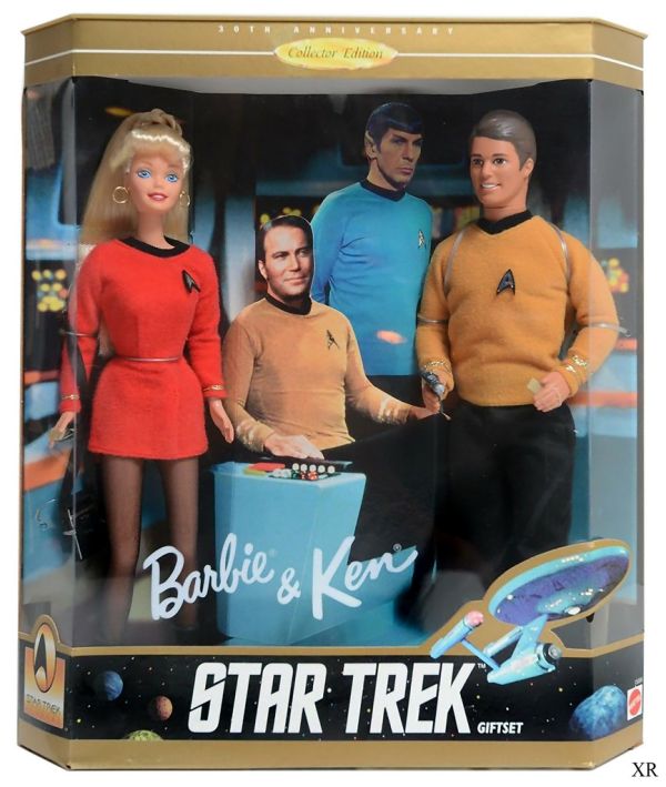 1995... Barbie and Ken: Star Trek