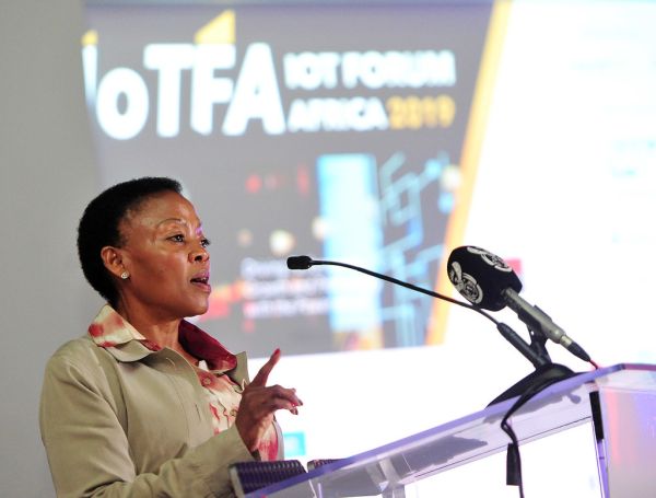 Deputy Minister Pinky Kekana addresses IOTForum Africa 2019