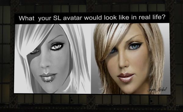 What would your Second Life avatar look like in real life?