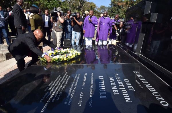 President Jacob Zuma addresses 50th anniversary of the passing of Chief Albert Luthuli