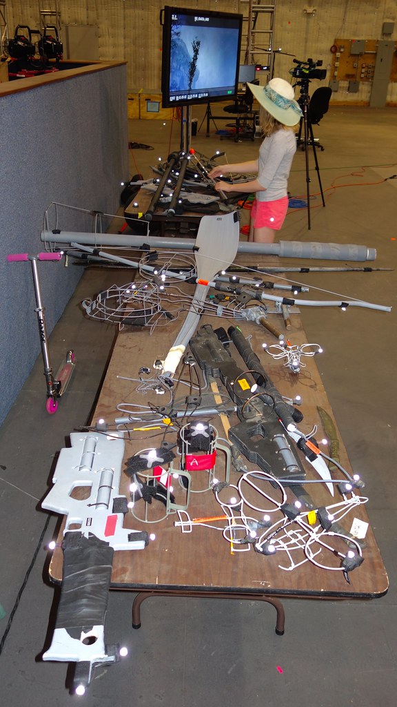 The various props from the Avatar series at Lightstorm Entertainment