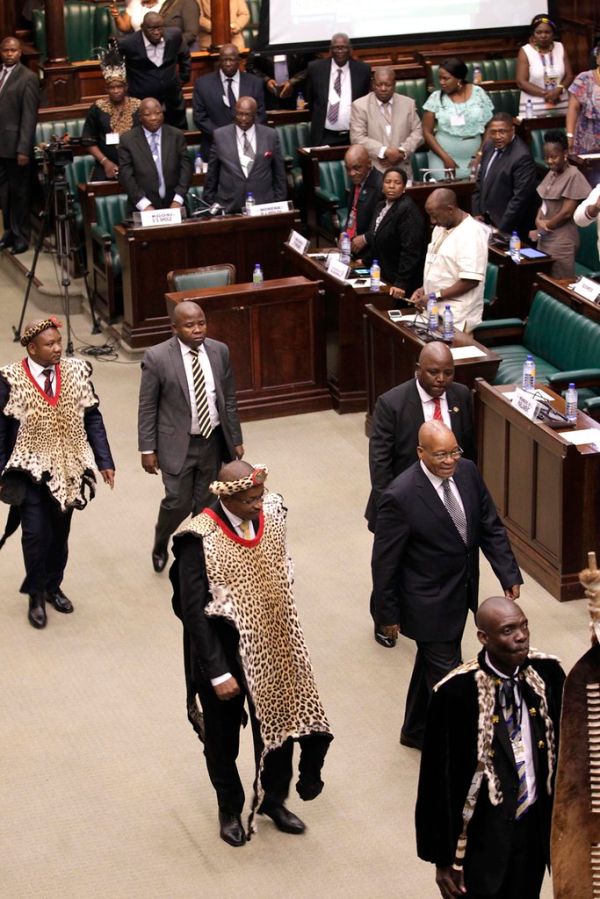 President Jacob Zuma addresses the National House of Traditional Leaders, 30 Mar 2017