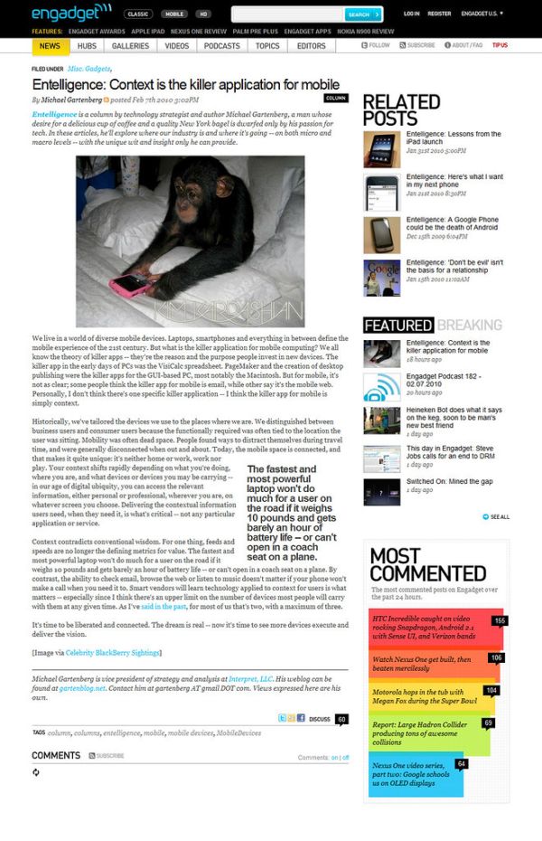 Michael Gartenberg quote