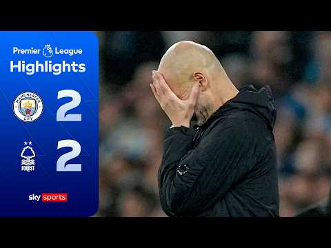Man City drop VITAL points in title race! | Man City 2-2 N. Forest | Premier League Highlights