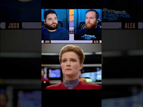 Janeway’s ICONIC First Speech #startrekvoyager #voyager #janeway #startrek #reaction