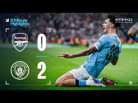 HIGHLIGHTS | Carabao Cup Final 2026 | Arsenal 0-2 Man City | Dream O'Reilly brace to win the cup!