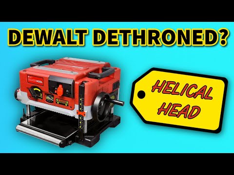 The New King of Benchtop Planers? Machorool FB132H 13" Helical Planer || Full Review
