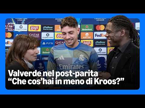 L'intervista di Federico Valverde dopo Real Madrid-Manchester CIty 🎙️